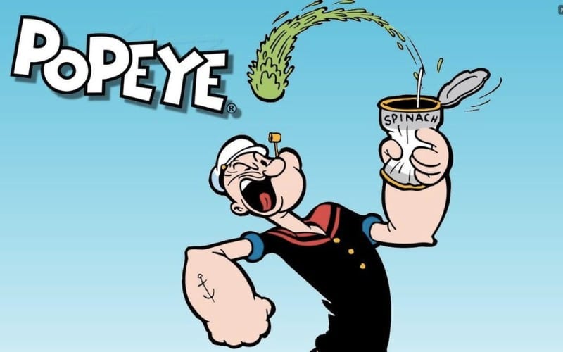 Film Cartoon Jaman Dulu  popeye